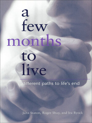 cover image of A Few Months to Live